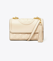 [AT DELHI] TORY BURCH Small Fleming  Convertible Shoulder Bag - New Cream image 2