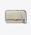 TORY BURCH  Miller Shoulder Bag - Feather Gray image