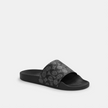 COACH Uli Sport Slide In Signature Canvas - Metallic Graphite, 8 image
