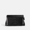 COACH District Crossbody Bag In Signature Canvas - Charcoal/Black image 3