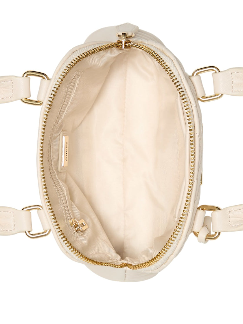 Guess Elise Dome Satchel - Off-White image 3