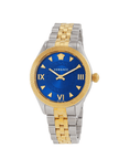 VERSACE Hellenyium Quartz Blue Dial Two-Tone Ladies Watch image 0
