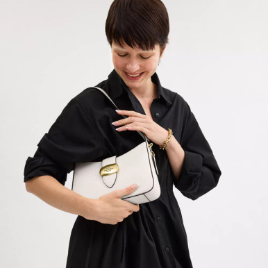 COACH Eliza Shoulder Bag With Zipper Closure image 6