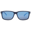 Ferragamo Salvatore Blue Rectangular Men's Sunglasses image 1