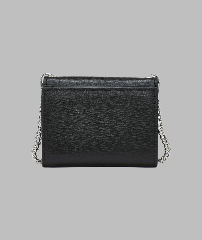 KARL LAGERFELD Small Wallet On Chain - Black image 1