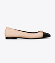 TORY BURCH Cap-toe Ballet - Rose Pink / Perfect Black image 0