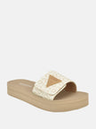 GUESS Parties Logo Slides - Off-white image 0