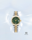 [Store Display] ROLEX Datejust Green Diamond  Stainless Steel  31MM