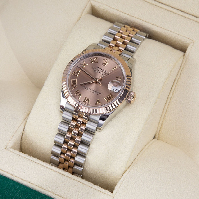 [Brand New] Rolex Datejust Rosé-Colour Dial Everose Rolesor 278271 31 mm