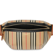 BURBERRY Archive Beige Icon Stripe E-canvas Sonny Bum Bag image 1