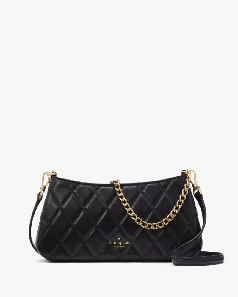 KATE SPADE  Carey Small Convertible Crossbody - Black image