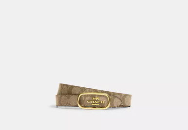 COACH Morgan Rectangle Buckle Belt, 25 Mm image 0