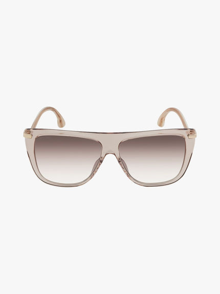 JIMMY CHOO  Brown Mirror Gradient Browline Ladies Sunglasses image 0