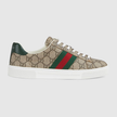 GUCCI  Ace Sneakers With Web Stripe For Women image 2