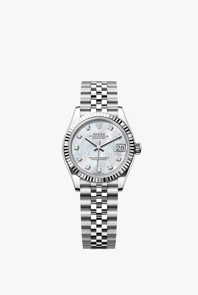 [New] ROLEX Datejust 31 Oyster, 31 mm, Oystersteel and white gold 278274 image 0