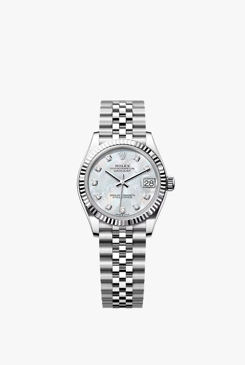 [New] ROLEX Datejust 31 Oyster, 31 mm, Oystersteel and white gold 278274 image 0