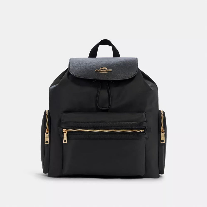 COACH Backpack - Gold/Black image 0