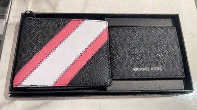MICHAEL KORS Cooper Logo And Faux Leather Billfold Wallet For men image 3
