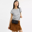 COACH Tabby Chain Clutch - Pewter/Black image 1