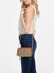 GUESS Sabrina Mini Camera Crossbody - Brown image 3