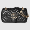 GUCCI GG Marmont Small Shoulder Bag - Black image 4