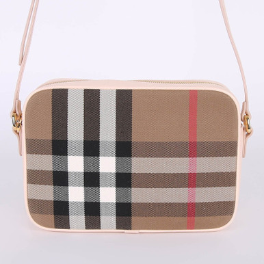 BURBERRY  Lg Camera Mx Shoulder Bag - Pink image 1