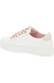 KARL LAGERFELD Capree Karl Choupette Low Top Sneaker (Women) - White/ Blush Combo image 2