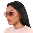 Jimmy Choo Pink Cat Eye Ladies Sunglasses (Arriving In Delhi) image 3