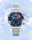 [Brand New] Omega Seamaster Diver 300M America's Cup Master Chronometer Chronograph 210.30.44.51.03.002 44 mm