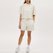 COACH Garment Dye Cropped T Shirt - Cream image 1