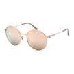 JIMMY CHOO Gold Multilayer Round Ladies Sunglasses image 0