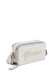 Guess Carrara Double-Zip Mini Crossbody - Off-White image 1