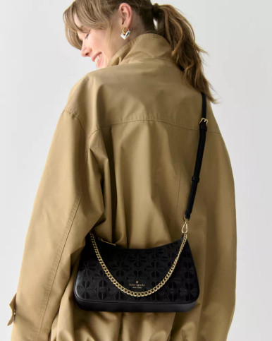 KATE SPADE Spade Flower Embroidered Medium Convertible Crossbody image 3