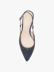 KATE SPADE Veyda Slingback Kitten Heel Pump (Women) - Blazer Blue/Black image 1