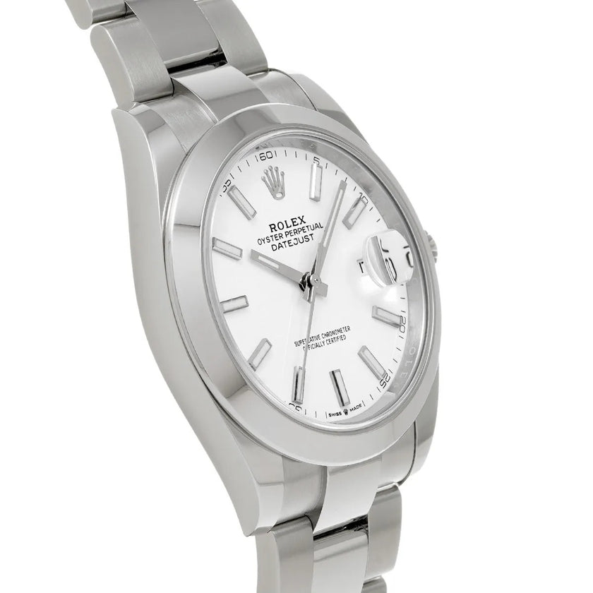 [Store Display] ROLEX Datejust White 41MM