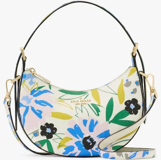 KATE SPADE Madison Floral Crescent Shoulder Bag image 0