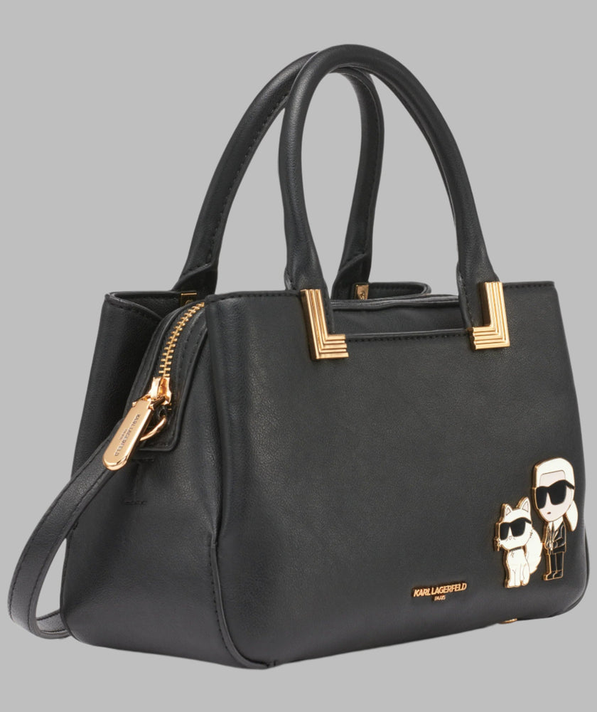 KARL LAGERFELD Meribel Crossbody With Cate Pins -  Black (Arriving In Delhi) image 1
