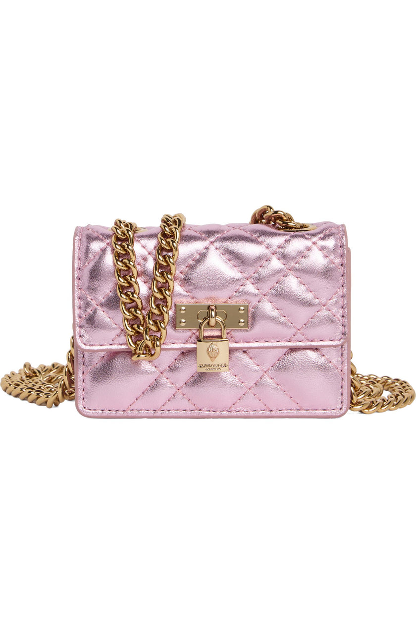 KURT GEIGER Micro Brixton Convertible Crossbody Bag - Pink