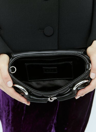 GUCCI Horsebit Chain Small Shoulder Bag Black image 2