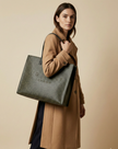 [AT DELHI] TED BAKER Ditsy Print PU Wide Icon Tote Bag image 0