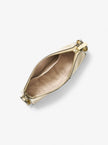 [AT DELHI] MICHAEL KORS Jet Set Small Patent Logo Debossed Crossbody Bag with Case for Apple Airpods Pro® - Gold image 2