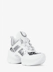 MICHAEL KORS Olympia Mixed-Media Trainer image 0