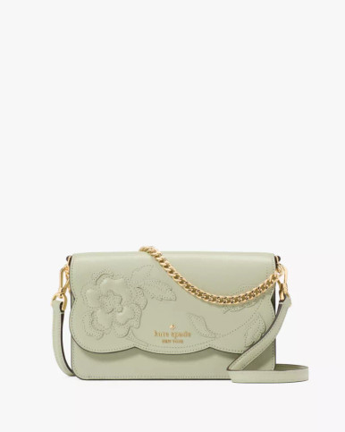 KATE SPADE  Madison Floral Applique Willow Mini Crossbody image 1