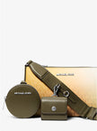 MICHAEL KORS Jet Set Small Ombré Signature Logo Crossbody Bag with Case for Apple Airpods Pro® image 2