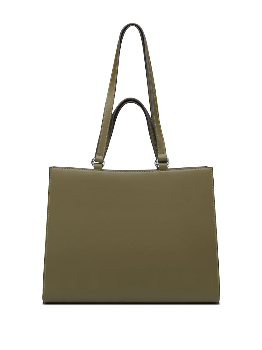 Guess Forber Perforated Logo Carryall - Green image 2