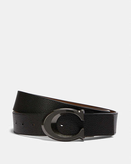 COACH Signature Buckle Cut To Size Reversible Belt, 38 Mm image 0