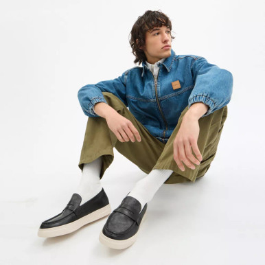 COACH Hybrid Loafer With Signature Canvas image 2