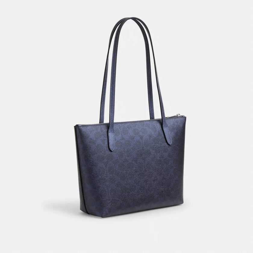[AT DELHI] COACH Fiona Zip Tote Bag In Signature Canvas image 3