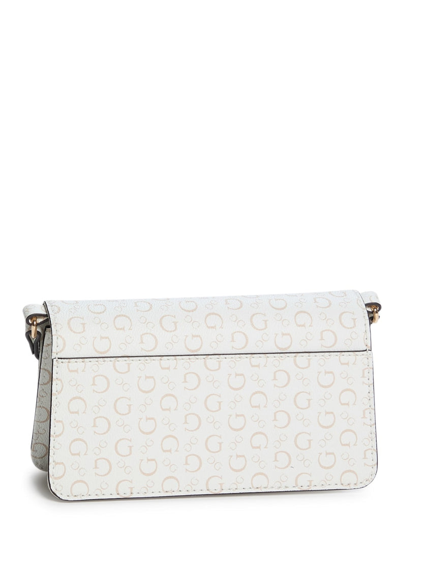 Guess Eldoria Logo Mini Crossbody - White image 2