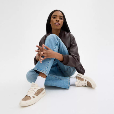 COACH Clip Court Low Top Sneaker In Signature Canvas image 5